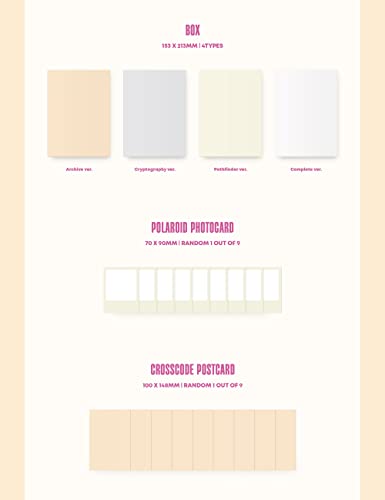 Dreamus TWICE - BETWEEN 1&2 11th Mini Album+Pre-Order Benefit+Folded Poster (Cryptography ver.), JYPK1452