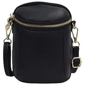 PLEETS Crossbody Bag for Women Hobo Bag Tote Bag Satchel Bag Small Tote Handbags Cute Phone Purse 2023 (Color : Black)