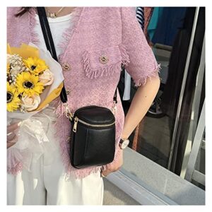 PLEETS Crossbody Bag for Women Hobo Bag Tote Bag Satchel Bag Small Tote Handbags Cute Phone Purse 2023 (Color : Black)