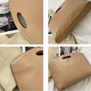 PU Leather Clutch Handbag Women Tote Bags Stylish Evening Party Clutch Purse Chic Clutch Bag Purses 2023