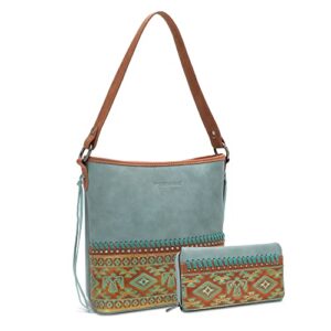 montana west leather bag big purses for women handbag tote fringe purse aztec western hobo bags for women mw1139g-918tq+w