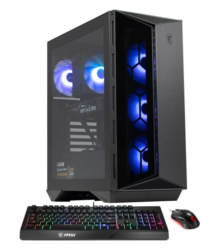 MSI Aegis ZS (Tower) Gaming Desktop, AMD R7-5700G, GeForce RTX 3060, 16GB DDR4 3200 MHz, 1TB M.2NVMe, WiFi 6E, VR-Ready, Windows 11 Home Plus (5TC-428US)