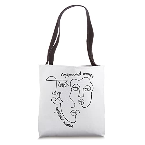 Empowered Woman Feminist Empower Women Equal Rights Feminism Tote Bag