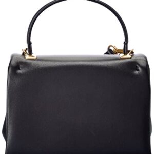 Valentino One Stud Mini Leather Shoulder Bag, Black