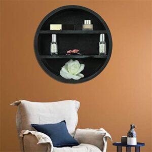 COUNTOOZQ Wood Floating Shelves Moon Cycle Change Wall Shelf Bohemian Style Moon Phase Wall Shelves Set Storage Wall Decorations for Bedroom Bathroom Kitchen Decor,5 Set