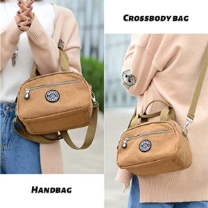 JBB Crossbody Bags for Women Waterproof Travel Shoulder Bag Handbag Roomy Multiple pockets