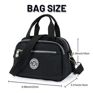 JBB Crossbody Bags for Women Waterproof Travel Shoulder Bag Handbag Roomy Multiple pockets