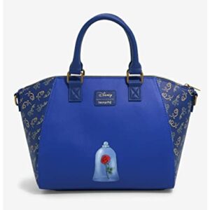 Loungefly Disney Beauty And The Beast Staircase Satchel Bag