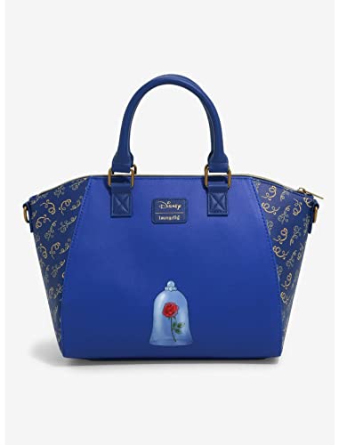 Loungefly Disney Beauty And The Beast Staircase Satchel Bag