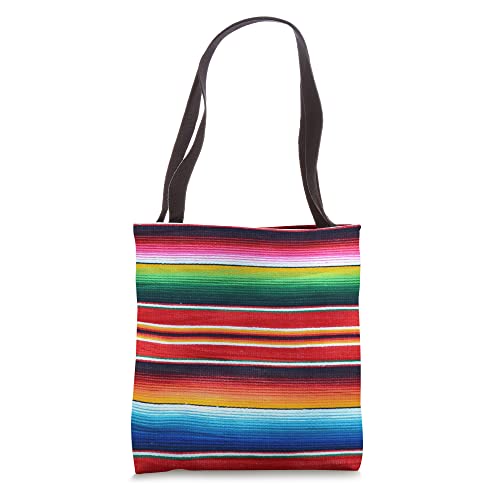 Mexican Sarape, Sarape shirt, Latino Art, Sarape t-shirt art Tote Bag