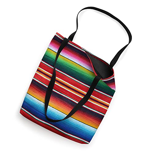 Mexican Sarape, Sarape shirt, Latino Art, Sarape t-shirt art Tote Bag