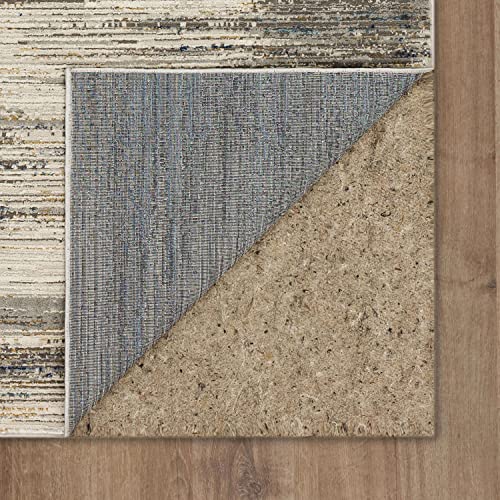 Mohawk Home Nexus Modern Contemporary Abstract Light Gray 5' 3" x 8' Area Rug Perfect for Living Room, Dining Room, Office