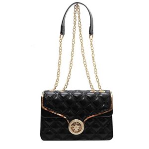 crossbody bags for women, travel purse phone purse handbag shoulder bag (black)