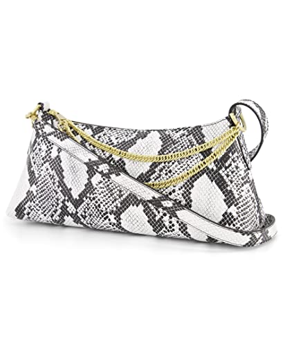 Zac Posen Posen Zip Top Shoulder Bag, Multi White Black