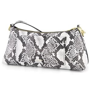 Zac Posen Posen Zip Top Shoulder Bag, Multi White Black