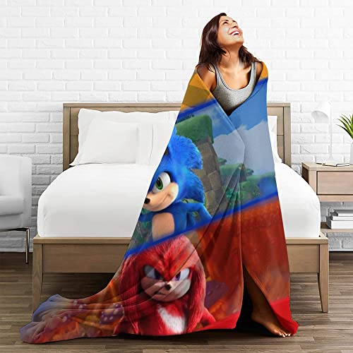 Annviopn Cartoon Throw Blanket 40"X50" Personalized Print Blanket Cozy Soft Blanket for Bed Couch Living Room