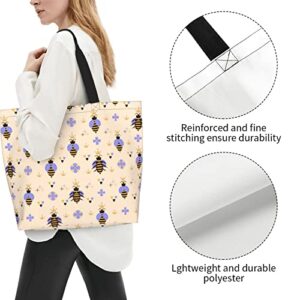 ASYG Queen Shoulder Bag Women Girls Bags Storage Handle Shopping Bag Portable Cute Bag