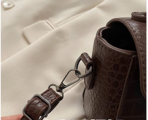 Purses and Handbags for Women Hobo Bags Women Tote Bags Leather Crossbody Shoulder Bags (Dark Brown)