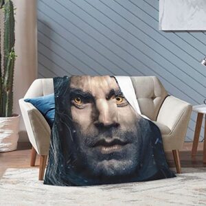 Henry Cavill Blanket Ultra-Soft Micro Fleece Lightweight Warm Throw Blanket Suitable for Bedrooms Sofa and Travel Air Conditioning