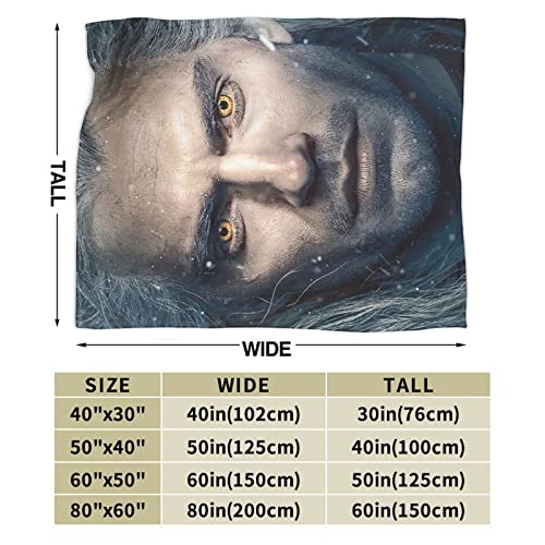 Henry Cavill Blanket Ultra-Soft Micro Fleece Lightweight Warm Throw Blanket Suitable for Bedrooms Sofa and Travel Air Conditioning