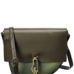 ZAC Zac Posen Belay Saddle Crossbody - Mono Clear Moonlight One Size