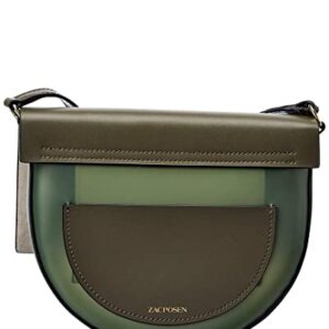 ZAC Zac Posen Belay Saddle Crossbody - Mono Clear Moonlight One Size