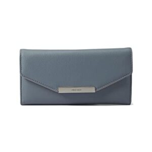 Nine West Verna Check Wallet Slate One Size