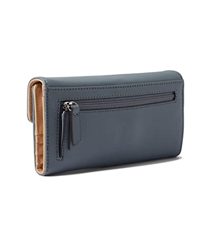 Nine West Verna Check Wallet Slate One Size