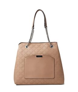 nine west canbury carryall biscotti one size