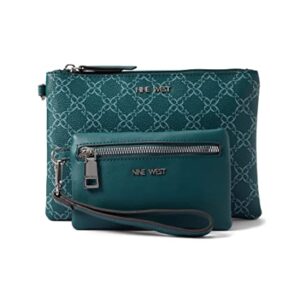 Nine West Zanzi Wristlet Duo Bottle Green One Size