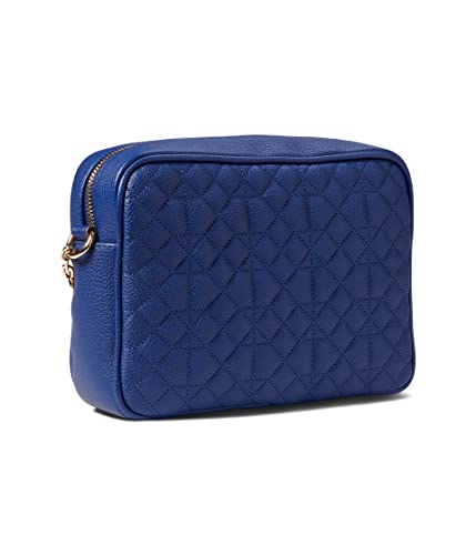 Anne Klein Quilted Camera Crossbody Cobalt One Size