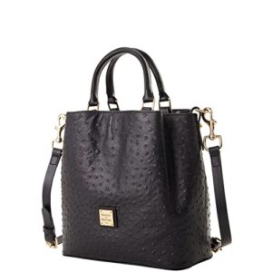 Dooney & Bourke Ostrich Small Barlow Top Handle Bag