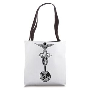 legion of mary tote bag