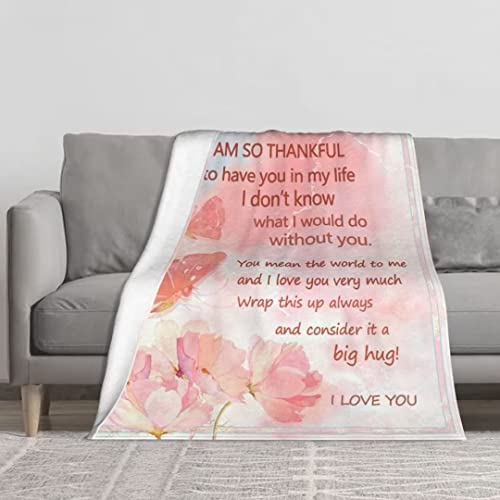 CHUSHYAR Sisters Gift from Sister, Sister Birthday Gifts from Sister, Gifts for Sisters, Birthday Gifts for Sister from Brother, to My Sister Blanket, Sister Gift Throw Blanket 60" x 50"