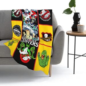 Ghost-Busters Blankets Throw Blankets, Super Soft Fuzzy Lightweight Luxurious Cozy Warm Fluffy Plush Microfiber Blanket for Bed Couch Living Room