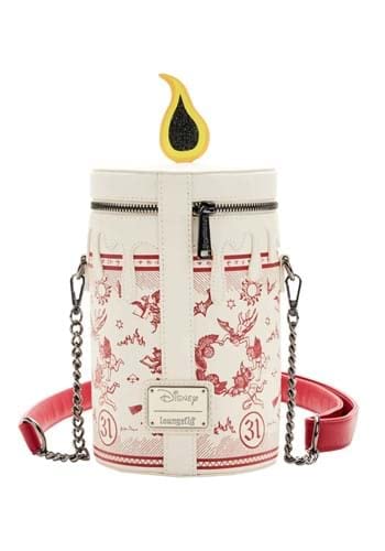 Hocus Pocus Black Flame Glow Candle Crossbody Bag