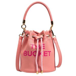 women’s bags trendy fashion drawstring bucket bag lady bag cross-border casual letter handbag crossbody