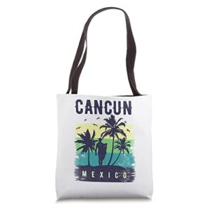 cancun vacation outfits surfing men mexico souvenirs cancun tote bag