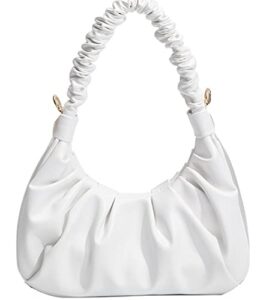 niueimee zhou small shoulder bag for women classic clutch trendy tote handbag crossbody purse with zipper closure
