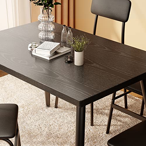 Gizoon Dining Table Set for 4, Kitchen Dining Table with 4 Chairs for Small Space, Apartment