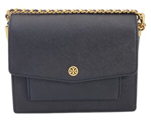 tory burch 145218 robinson black saffiano leather with gold hardware women’s crossbody/shoulder bag