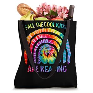 Kids Reading Golden Books Lover Girls Bookworm Library Month Tote Bag