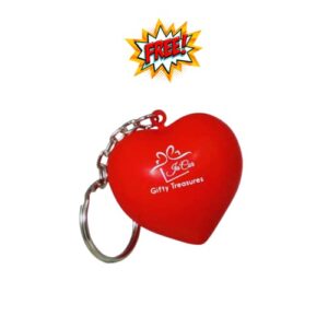 Ja'Cor (1)Love You Always Red Plastic Rectangular Bins with Handles for Wedding Valentines Day Decor Gifts Gift Baskets Storage Containers Party Favors Holiday Decorations with 1-Pc Ja'Cor Keychain