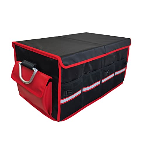 LUVADU ZHJ Trunk Organizers Car Boot Organiser Foldable Divider Storage Box Portable Storage Box Trunk Organizers