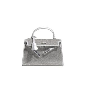 women’s evening bag, rhinestone top-handle bags clutch purse for women tote bag satchel bag handbag