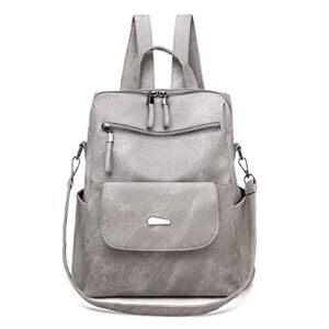 konelia pu leather backpack purse for women fashion multipurpose design handbag ladies shoulder bags travel backpack brown