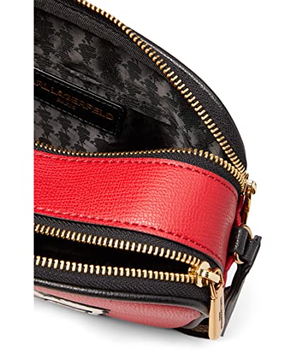 Karl Lagerfeld Paris Maybelle Crossbody Crimson/Navy PROCESSING PROCESSING