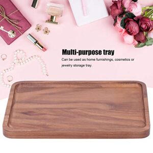 Wooden Cutting Board, Super Thick Walnut Cutting Board Set Square Decorative Fruit Tray Wooden, for Kitchen Vegetables and Fruits(25 * 17 * 1.5)