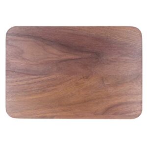 Wooden Cutting Board, Super Thick Walnut Cutting Board Set Square Decorative Fruit Tray Wooden, for Kitchen Vegetables and Fruits(25 * 17 * 1.5)