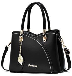 women purses and handbags stylish top handle bags crossbody bags ladies satchel shoulder bags tote bag 2023 black